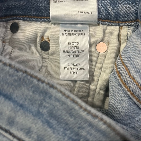 AGOLDE Sophie Ankle Skinny Jean in Facet - Picture 5 of 6